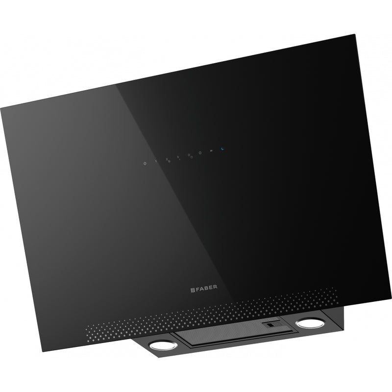 Immagine Prodotto - CAPPA AIR HUB VERTICAL BK F80 - in colore nero - codice prodotto 330.0676.814 - nella misura - tipologia cappa a parete