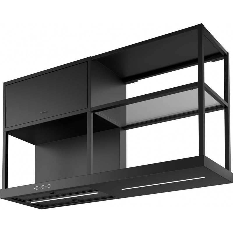 Immagine Prodotto - CAPPA MODULAR F60 BK MATT FABER - in colore nero matt - codice prodotto 335.0706.645 - nella misura 61-60 cm - tipologia cappa a parete
