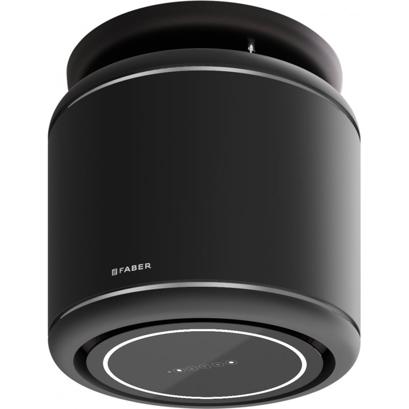 Immagine Prodotto - CAPPA ODETTE PLUS BK MATT KL/2 - in colore nero matt - codice prodotto 345.0541.053 - nella misura - tipologia cappa isola sospesa