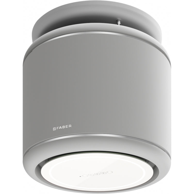 Immagine Prodotto - CAPPA ODETTE PLUS GREY MATT KL/2 - in colore grigio matt - codice prodotto 345.0541.054 - nella misura 51-60 cm - tipologia cappa isola sospesa