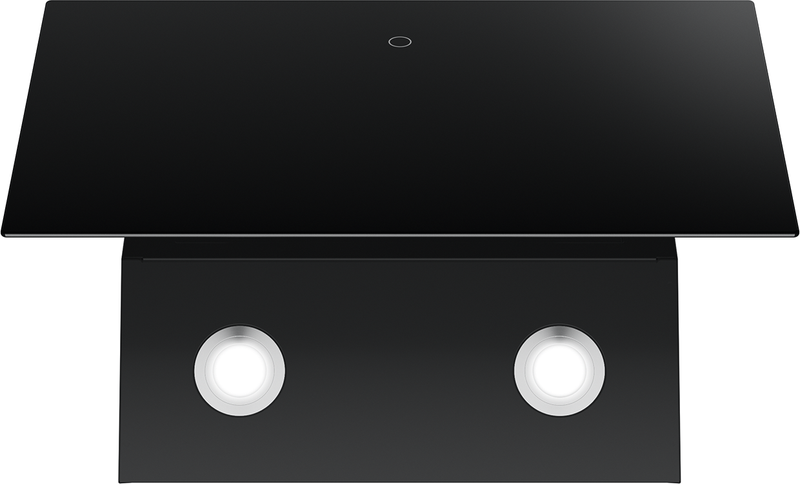 Immagine Prodotto - Cappa VRT BK A60 2LS - in colore nero - codice prodotto 330.0567.491 - nella misura 51-60 cm - tipologia cappa a parete