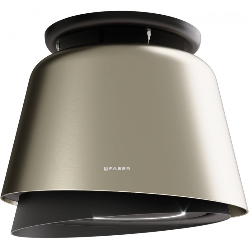 Immagine Prodotto - CAPPA BELLE PLUS GOLD/WARM DG MATT KL/2 - in colore grigio scuro matt - codice prodotto 345.0541.068 - nella misura - tipologia cappa isola sospesa