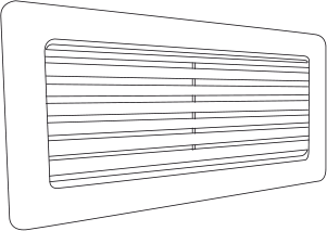 Disegno Tecnico - PIPE GRID 220X90 - codice prodotto 112.0605.516 - tipologia prodotto accessori - categoria prodotto cappa