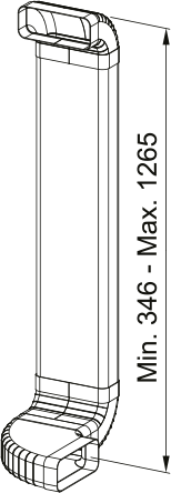 Disegno Tecnico - KIT DUCTING HOB EXTRACT. NBR FABER - codice prodotto 112.0711.356 - tipologia prodottoaccessori - categoria prodotto piano aspirante