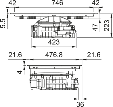 PIANO ASPIRANTE GALILEO DOUBLE BLACK A830