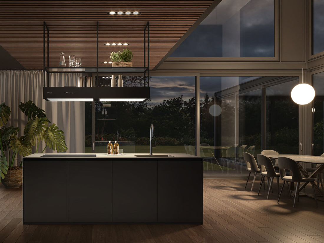 The “Fewer Cabinets” Trend in the Kitchen: T-Shelf and Modular Hoods Take the Spotlight
