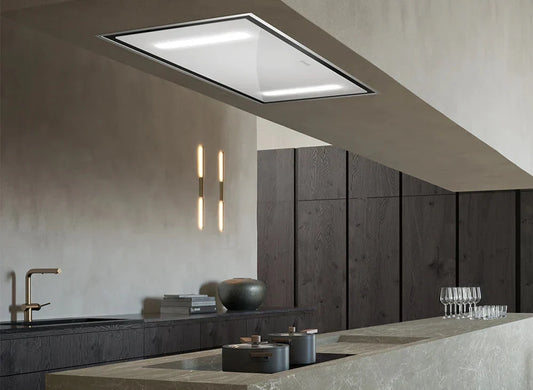 At what height should a cooker hood be mounted?