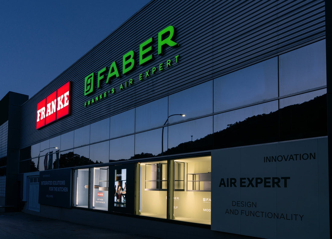 The Franke Home Solutions Showroom: 70 Years of Pure Air with Faber