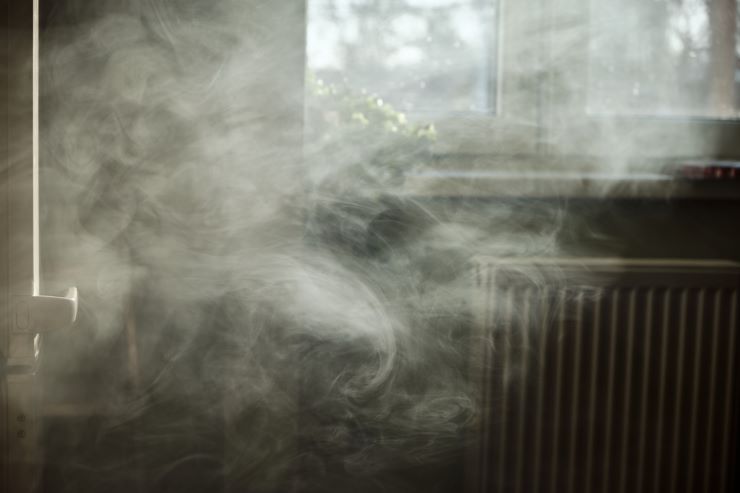 Purifying the air from smoke