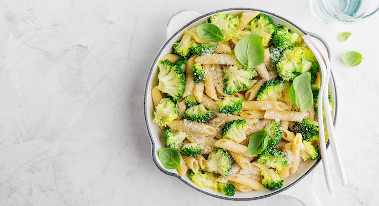 Pasta con i broccoli siciliani o romaneschi | Ricette vegetariane