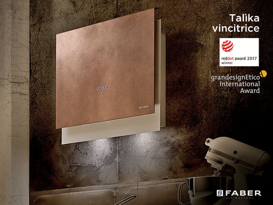 Faber wins the Red Dot Design Award:  the Talìka hood is voted best product design