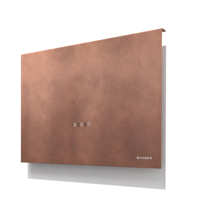 Immagine Prodotto - CAPPA TALIKA OC A80 - in colore vecchio rame - codice prodotto 330.0540.784 - nella misura 71-90 cm - tipologia cappa a parete