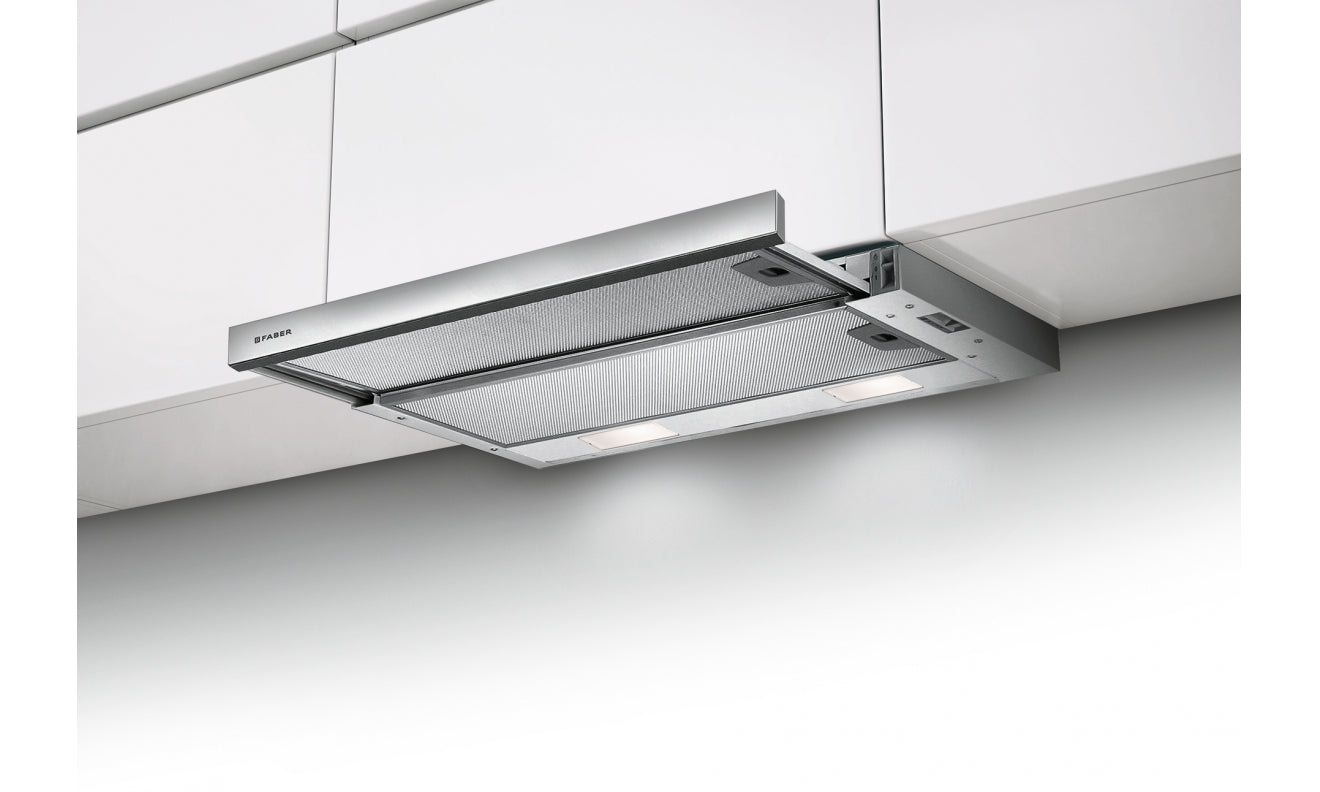 Immagine Ambientale - CAPPA FLEXA NG AM/X A60 - in colore acciaio inox / metallo alluminio - codice prodotto 315.0635.104 - nella misura 51-60 cm - tipologia cappa a incasso