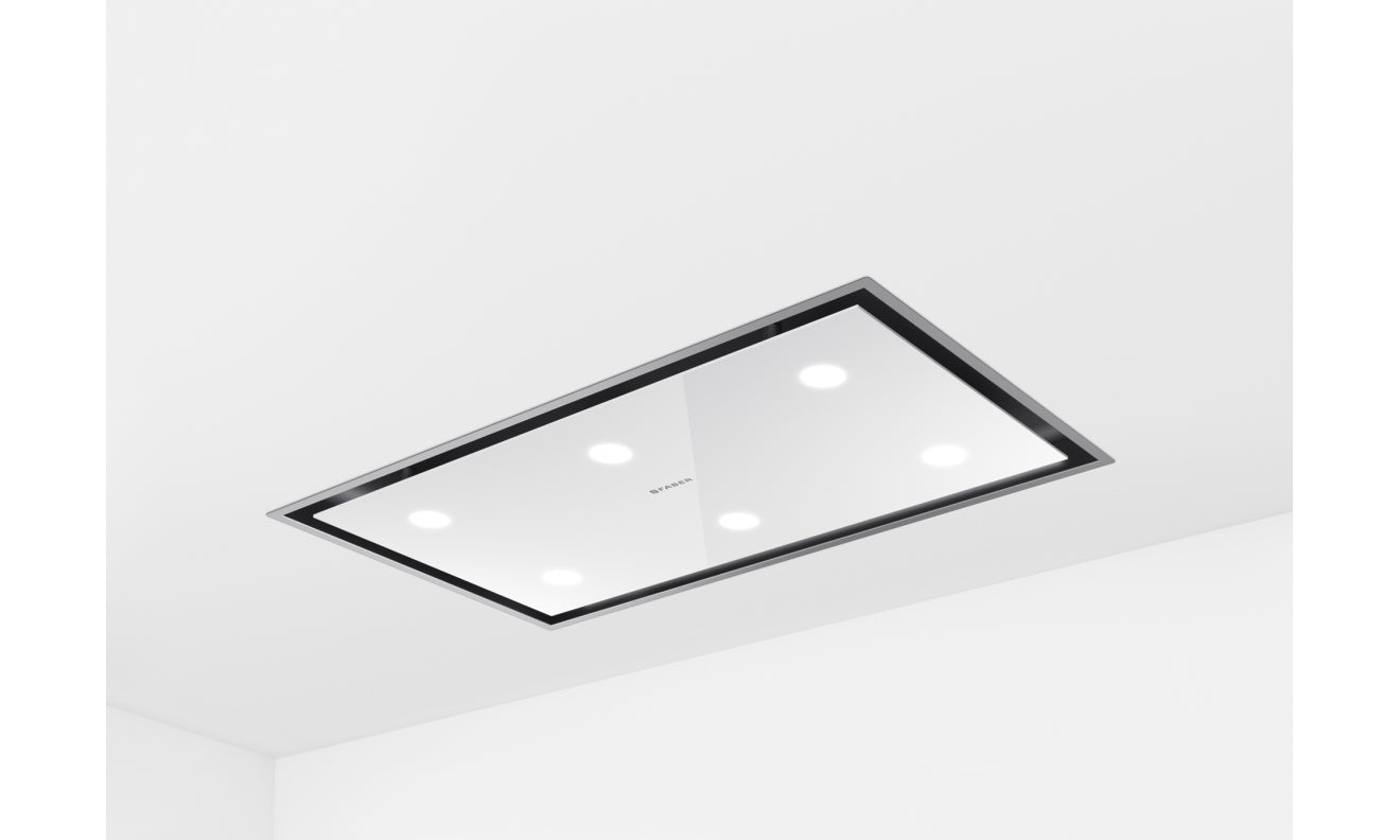 Ambientebild - DUNSTABZUGSHAUBE HEAVEN BRIGHT A90 G/WH KL - in Farbe Weiß - Produktcode 350.0679.872 - in der Größe 71-90 cm - Inselhauben
