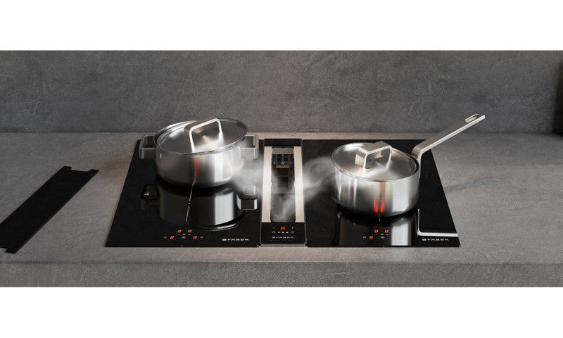 Immagine Ambientale - CAPPA HOO-B AL/BK - in colore nero - codice prodotto 110.0456.212 - nella misura 51-60 cm - tipologia cappa downdraft