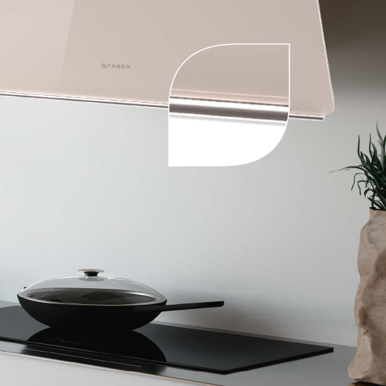 Immagine Dettaglio - Range Cappe Glam - Scanalatura