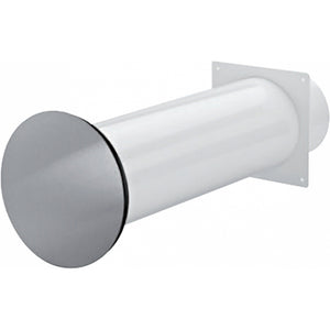 Produktbild - DUCT W/VALVE HERMETIC D125 - Produktcode 112.0569.784 - Zubehörtyp - Produktkategorie Dunstabzugshauben