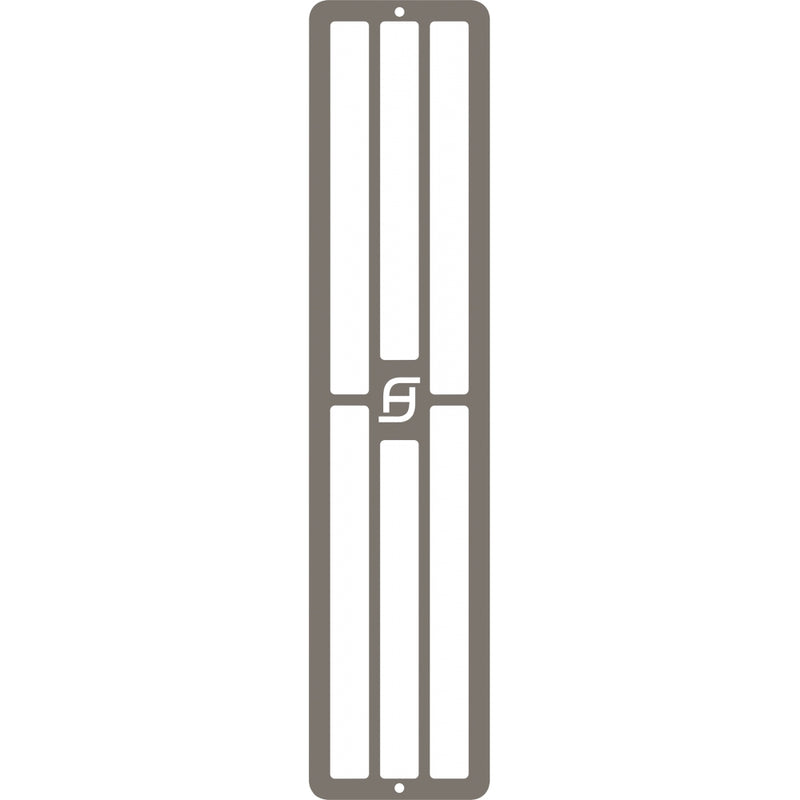 Faber Kit griglia per piano aspirante, Finish titanio opaco. Codice prodotto 112.0717.359