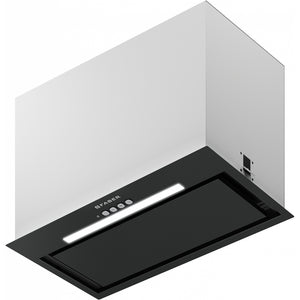 Immagine Prodotto - CAPPA INKA LUX EVO BK MATT A52 - in colore nero matt - codice prodotto 305.0665.355 - nella misura 51-60 cm - tipologia cappa a incasso