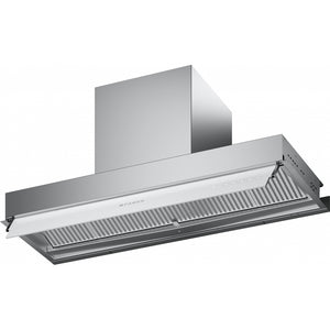 Immagine Prodotto - IN-NOVA ZERO DRIP PLUS A75 - in colore acciaio inox / vetro bianco - codice prodotto 305.0711.741 - nella misura  - tipologia cappa a incasso