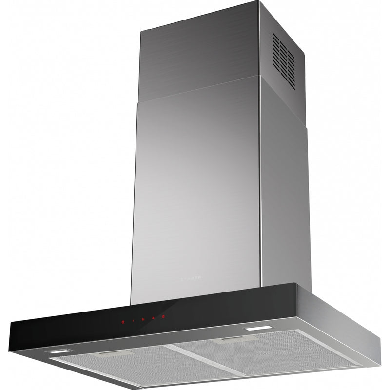 Immagine Prodotto - CAPPA STILO GLASS COMFORT A60/2 - in colore acciaio inox / vetro - codice prodotto 325.0620.888 - nella misura 51-60 cm - tipologia cappa a parete