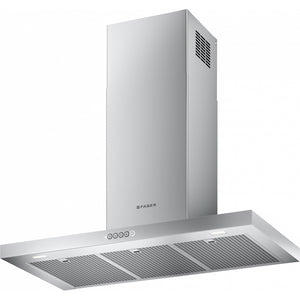 Immagine Prodotto - CAPPA BELLA SILENCE X A90 - in colore acciaio inox - codice prodotto 325.0658.631 - nella misura 71-90 cm - tipologia cappa a parete