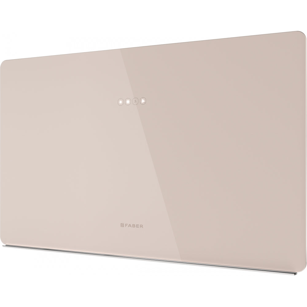 Imagen Producto - CAMPANA GLAM FIT ZERO DRIP SAND A80 - en color arena - código de producto 330.0615.654 - en la medida 71-90 cm - tipo de campana murales