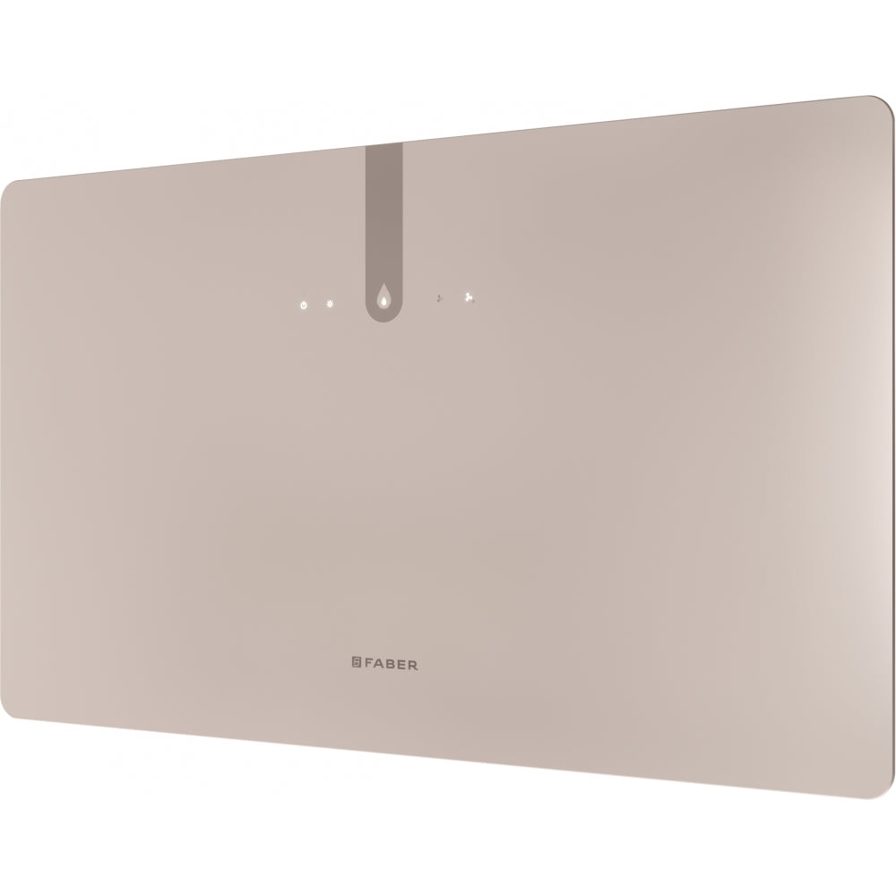 Imagen Producto - CAMPANA GLAM FIT ZERO DRIP PLUS SAND M A80 - en color arena - código de producto 330.0615.736 - en la medida 71-90 cm - tipo de campana murales