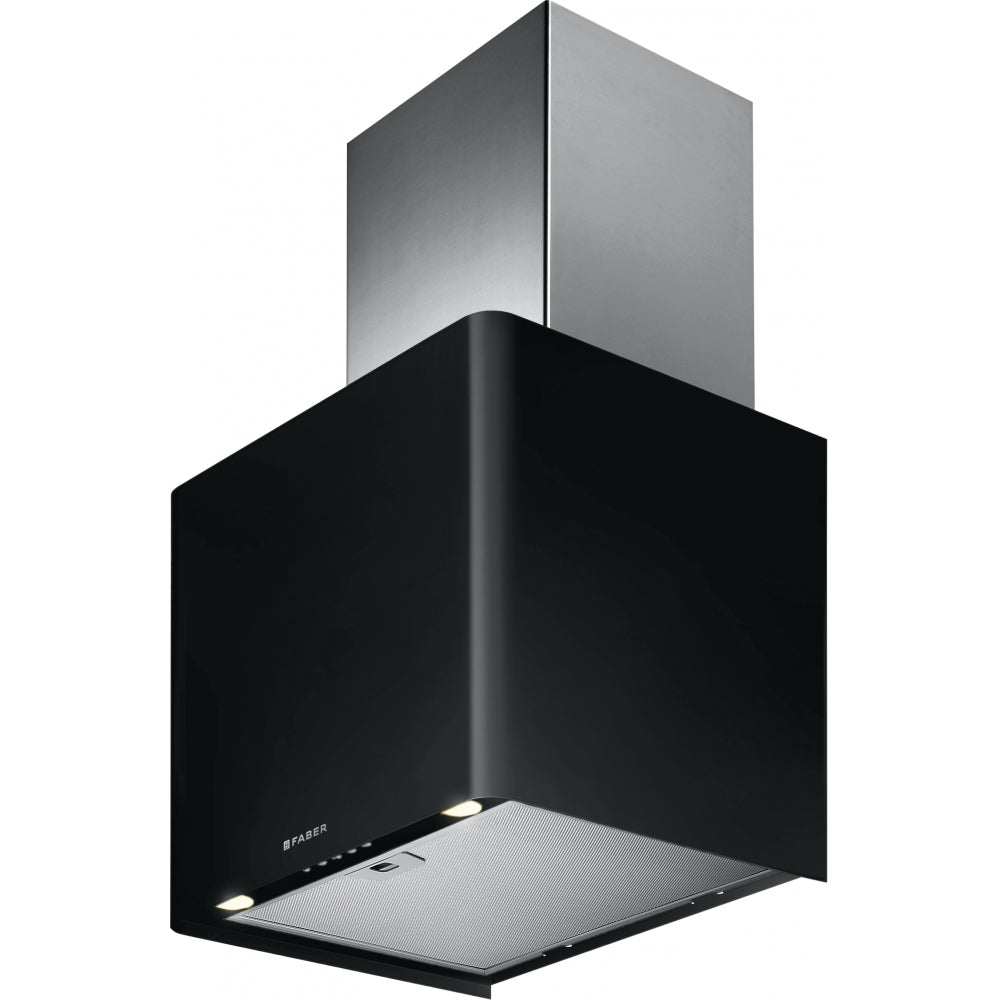 Immagine Prodotto - CAPPA LITHOS EV8 LED BK A45/2 - in colore nero - codice prodotto 110.0381.862 - nella misura  - tipologia cappa a parete