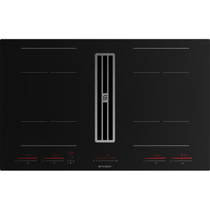Immagine Prodotto - PIANO ASPIRANTE GALILEO BOLD A830 - in colore vetro nero - codice prodotto 340.0708.973 - nella misura 83x52 cm - tipologia piano aspirante