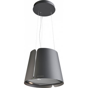 Immagine Prodotto - CAPPA BEAT DG MATT F45/2 - in colore grigio scuro matt - codice prodotto 345.0612.339 - nella misura 0-50 cm - tipologia cappa isola sospesa