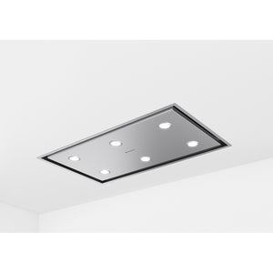 Immagine Prodotto - CAPPA HEAVEN BRIGHT A90 X KL - in colore acciaio inox - codice prodotto 350.0679.871 - nella misura 71-90 cm - tipologia cappa isola a soffitto