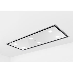 Immagine Prodotto - CAPPA HEAVEN BRIGHT A120 G/WH KL - in colore bianco - codice prodotto 350.0679.873 - nella misura 91-120 cm - tipologia cappa isola a soffitto